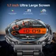 Смарт Годинник Чоловічий Mevaden Ultra Steel Чорний Стальний Сенсорний Ips (346764) - зображення 6