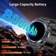 Мужские Умные Часы Mevaden Ultra Steel Черный Стальной Ремешок Сенсорный Дисплей Ips Uwatch (346760) - изображение 14
