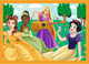 Пазли 4 in 1 Trefl Disney Princess Казкові історії 35+48+54+70 елементів (5900511346510) - изображение 4