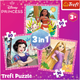Puzzle 3w1 Trefl Disney Princess Piękne kwiaty 20+36+50 elementów 34875 (5900511348750) - obraz 5