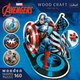 Puzzle Trefl Drewniane Marvel The Avengers Nieustraszony Kapitan Ameryka 160 elementów (5900511201949) - obraz 3
