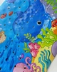 Антиковзаючий килимок в ванну 100x40 см XXL Lavi Дитячий принт Sea Animals - зображення 5