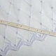 Ткань тюль фатин с вышивкой V-beyaz (8238*001) TM IDEIA - изображение 5