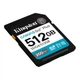 Карта пам'яті SDXC (UHS-1 U3) Kingston Canvas Go! Plus 512Gb class 10 A2 V30 (R200MB/s, W160MB/s) - изображение 3