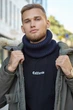Шарф-хомут Braxton «Джонни», джинсовый Осенне-весенний унисекс (4927-77) - изображение 1
