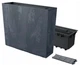 Горщик для квітів Prosperplast Urbi Case Beton Effect 58x18x49.8 см антрацит (DUC600TE-S433) - зображення 3