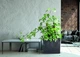 Горщик для квітів Prosperplast Urbi Case Beton Effect 58x18x49.8 см антрацит (DUC600TE-S433) - зображення 7