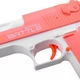 Дитячий електричний акумуляторний водяний пістолет Water Gun Desert Eagle Pink - зображення 7