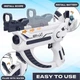 Детский электрический аккумуляторный водяной автомат с прицелом Water Space Gun Blue - изображение 8