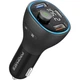 FM модулятор Promate PowerTune 38w USB-A OTG/USB-A QC3.0/USB-C PD Black (powertune-38w.black) - изображение 1