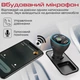 FM модулятор Promate PowerTune 38w USB-A OTG/USB-A QC3.0/USB-C PD Black (powertune-38w.black) - изображение 4