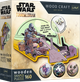 Puzzle Trefl Drewniane Star Wars The Mandalorian Mandalorianin - ponowne spotkanie 160 elementów (5900511201871) - obraz 1