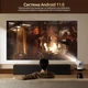 Смарт проектор для фильмов домашний кинотеатр Android 280 ANSI HD 720P поддержка 4к Wi-Fi 6 Bluetooth Salange Home hy300 pro Ultra портативный для дома офиса и презентаций HDMI USB 180° поворот черный - изображение 12