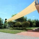 Теневой тент 3х4м из сетки. Цвет - молочный. Прочный уличный навес от солнца - изображение 7