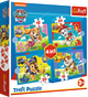 Пазлы 4 in 1 Trefl Paw Patrol Запуск щенков 12+15+20+24 элемента (5900511346282) - изображение 1