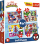 Пазлы 4 in 1 Trefl Marvel Spidey and his Amazing Friends Команда Спайда 12+15+20+24 элемента (5900511346114) - изображение 1