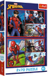 Пазлы Trefl Marvel Spider-man Паучьи истории 2х70 элементов (5900511344431) - изображение 1