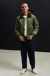 Бомбер Alpha Industries B-15 Slim Fit MJB45500C1 Оливковий S - изображение 5