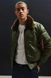 Бомбер Alpha Industries B-15 Slim Fit MJB45500C1 Оливковий S - изображение 6