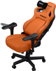 Fotel gamingowy Anda Seat Kaiser 4 L Blaze Orange (AD12YDDC-L-20-O-PV/C) - obraz 2