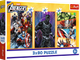 Пазлы Trefl Marvel The Avengers Дни, наполненные действиями 3х80 элементов (5900511348835) - изображение 1
