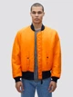 Бомбер мужской Alpha Industries MA-1 Flight Jacket MJM21000C1 S Темно-синий (640631434005) - изображение 6