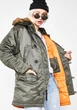 Парка (Аляска) Alpha Industries N-3B Women WJN44502C1 Серая M - изображение 1