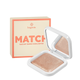 Хайлайтер запечений Bogenia Match Radiant Baked Highlighter (BG671) 002 Світло-бежевий - зображення 1