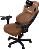 Fotel gamingowy Anda Seat Kaiser 4 L Bentley Brown (AD12YDDC-L-20-K-PV/C) - obraz 2