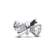 Серебряная бусина Pandora Блестящий пончик 792596C01 - изображение 2