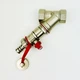 Фильтр механической очистки 3/4" ВВ +кран слив 1/2 " никель KVANT Dis - изображение 1