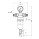 Фильтр самопромывной Thermo Alliance Standart 1/2" тонкой очистки SF127W15 - изображение 2