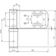 Петля дверна Simonswerk Siku K 3135 3D RAL 9005 чорна матова до 120 кг (01-3135_9005) - зображення 2