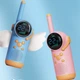 Дитяча рація Walkie Talkie D22 (2 шт) з радіусом дії до 3 км Рожевий Блакитний - зображення 8