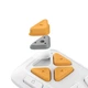 Пульт дистанційного керування Bluetooth для селфі XO SS19 Multi-functional Білий - зображення 4