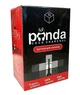 Кокосовый уголь "Panda XL Black" для кальяна, быстроразжигаемый, 1 кг, 72 штуки - изображение 1