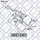 Шланг гур высокого давления Q-FIX Q097-0491 Outlander 2005–2013 OEM 4455A017 - изображение 5