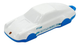 Машинка Базовая Hot Wheels Porsche 911 Carrera Clip Experimotors 1:64 HTD78 White - изображение 2
