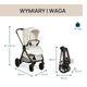 Wozek spacerowy dziecięcy Chicco Bellagio Amber Glow Beżowy (8058664180349) - obraz 13