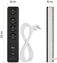 Умный сетевой удлинитель EMOS P1422SM 4 розетки ПВХ USB-A USB-C Wi-Fi 1.5 м² 2 м - изображение 18
