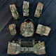 Разгрузочный пояс Grand Tactic с подсумками и креплением Molle Cordura 900D мультикам - изображение 3