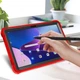 Противоударный чехол с подставкой Shockprof Capsule на Lenovo Tab M10 Plus 3rd Gen 10.61" TB-125FU TB-128XU Красный - изображение 6