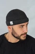 Чоловіча шапка з відворотом Braxton "Монатик", графіт (5506) - зображення 1