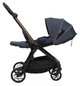 Прогулянкова коляска дитяча Chicco One4Ever Denim Shine Темно-синя (8058664176809) - зображення 7