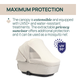 Люлька для коляски Chicco Gran Comfort Amber Glow (8058664180462) - зображення 7