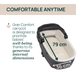 Gondola do wózka Chicco Gran Comfort Black Satin (8058664180448) - obraz 5