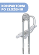 Дитяча гойдалка Chicco Polly Swing Up Сіра (8058664138647) - зображення 12