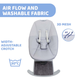 Електронний лежак гойдалка для немовлят Chicco Comfy Wave (8058664164738) - зображення 9