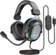Słuchawki Fifine H6 AmpliGame RGB 7.1 Black (4820216972108) - obraz 3