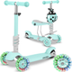 Hulajnoga dziecięca RICOKIDS Buggy trójkołowa Mint (5903890611644) - obraz 8